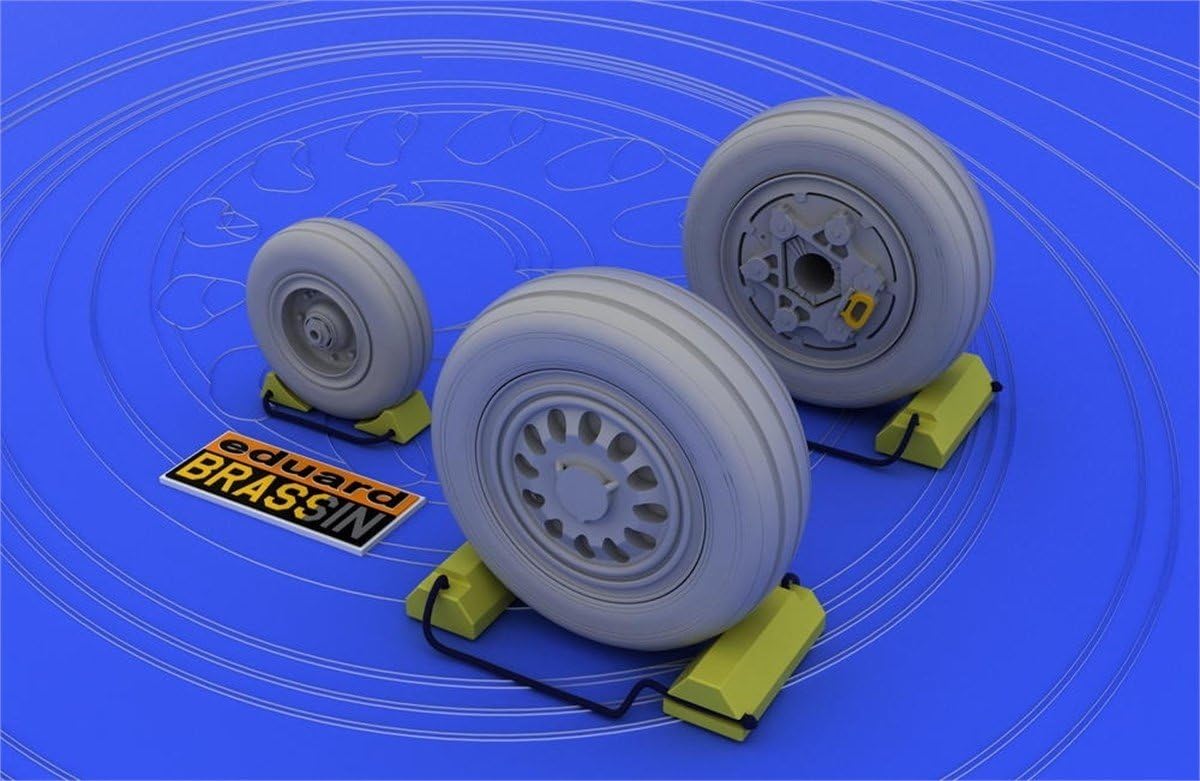 Eduard Models EU648011 F-16 Late Wheels Brassin Model Kit
