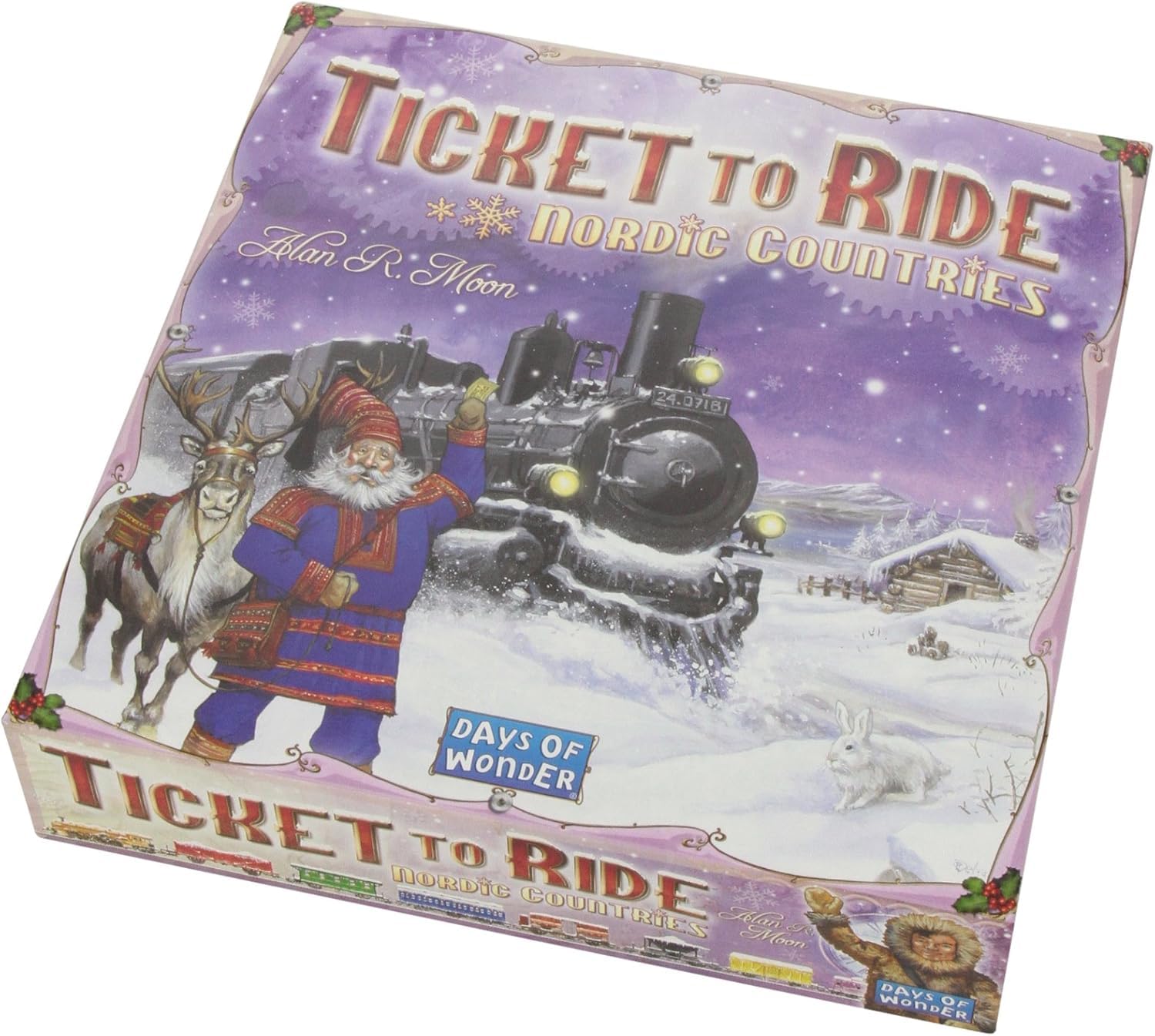 Asmodee Ticket to Ride Nordic Countries Board Game - Embark on a Scandinavian Railway Adventure! Fun Family Game for Kids & Adults, Ages 8+, 2-3 Players, 30-60 Minute Playtime