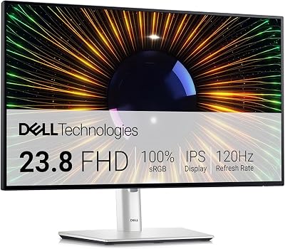 Dell U2424H UltraSharp 24 Inch FHD Monitor 120Hz IPS 2x USB-C 3x USB