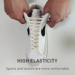 UamGlsob 2 Pairs 5/16" Flat Elastic Shoe