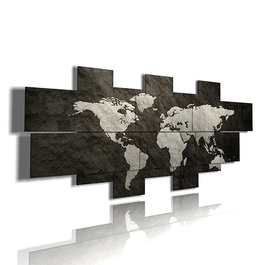 title=Quadro moderno Astratto 93- Multipannello a due livelli by DUUDAART