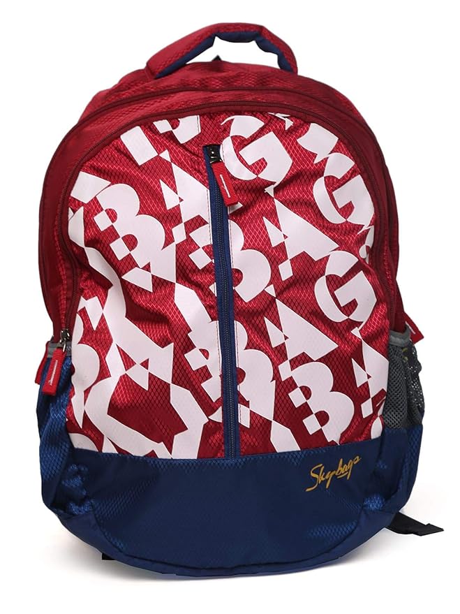 sky bag red colour