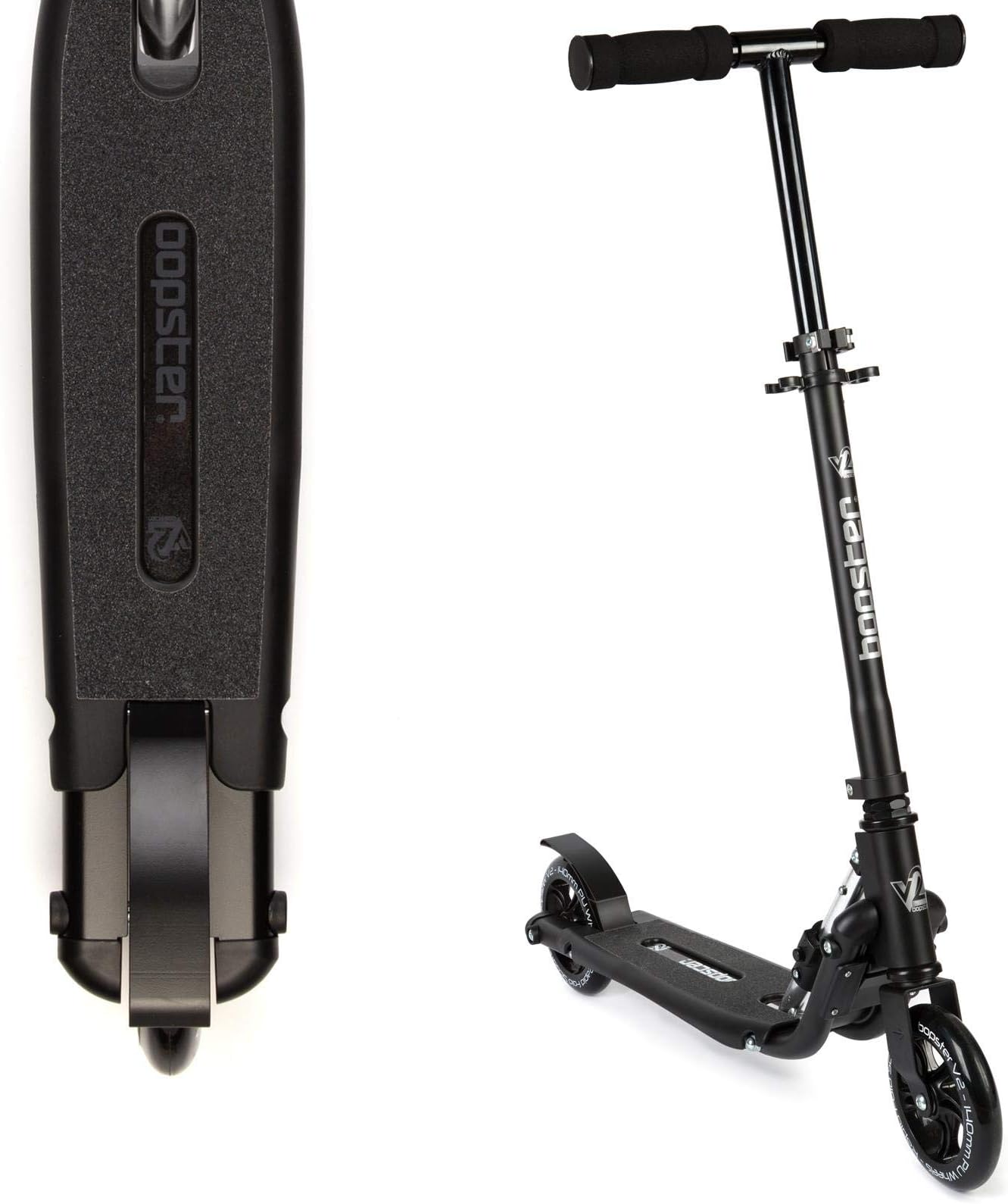 Bopster 2 Wheeled Scooter Folding V2 in Line Racing Kick Sport Ride-On