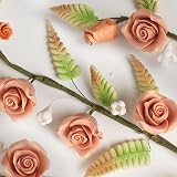 Culpitt 18 Gauge White Florist Wires 36cm 20 Pack Paper Covered view 4