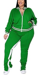 plus size jogging suits
