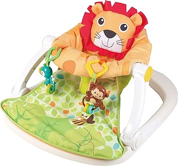 Konig Kids Light Soft Portable Baby Floor Seat Foldable And