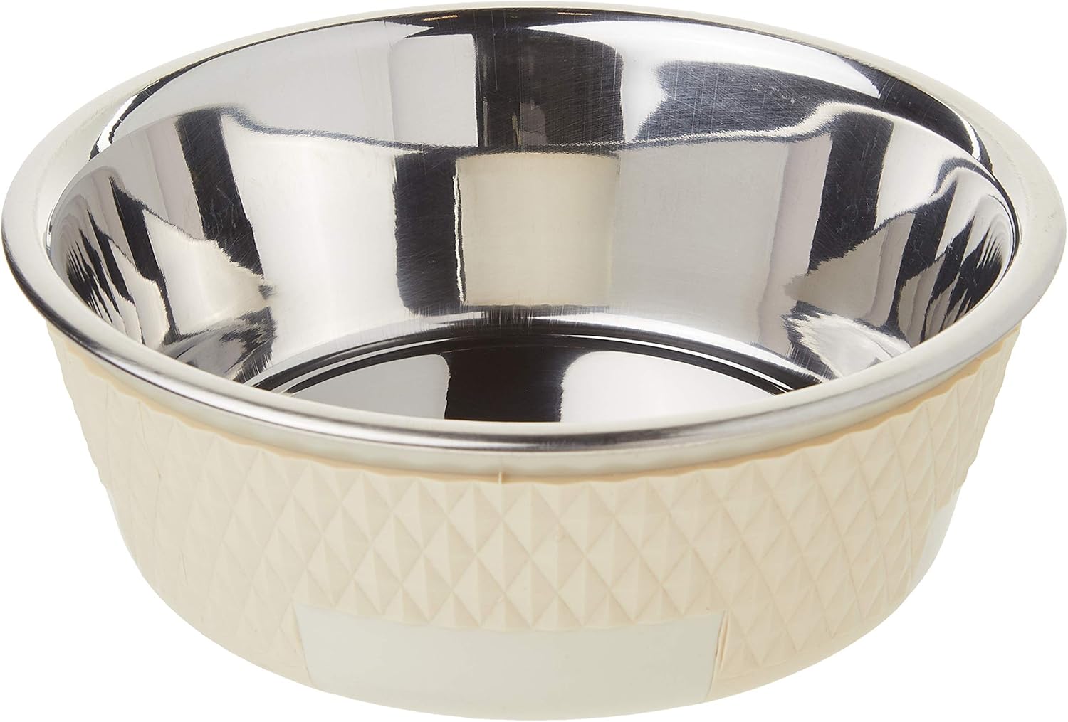 PetRageous Kona Stainless-Steel Non-Slip Dishwasher Safe Bowl for Small and Medium Dogs and Cats