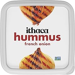 Ithaca French Onion Hummus, Non-GMO, Minimal Ingredients, 10oz