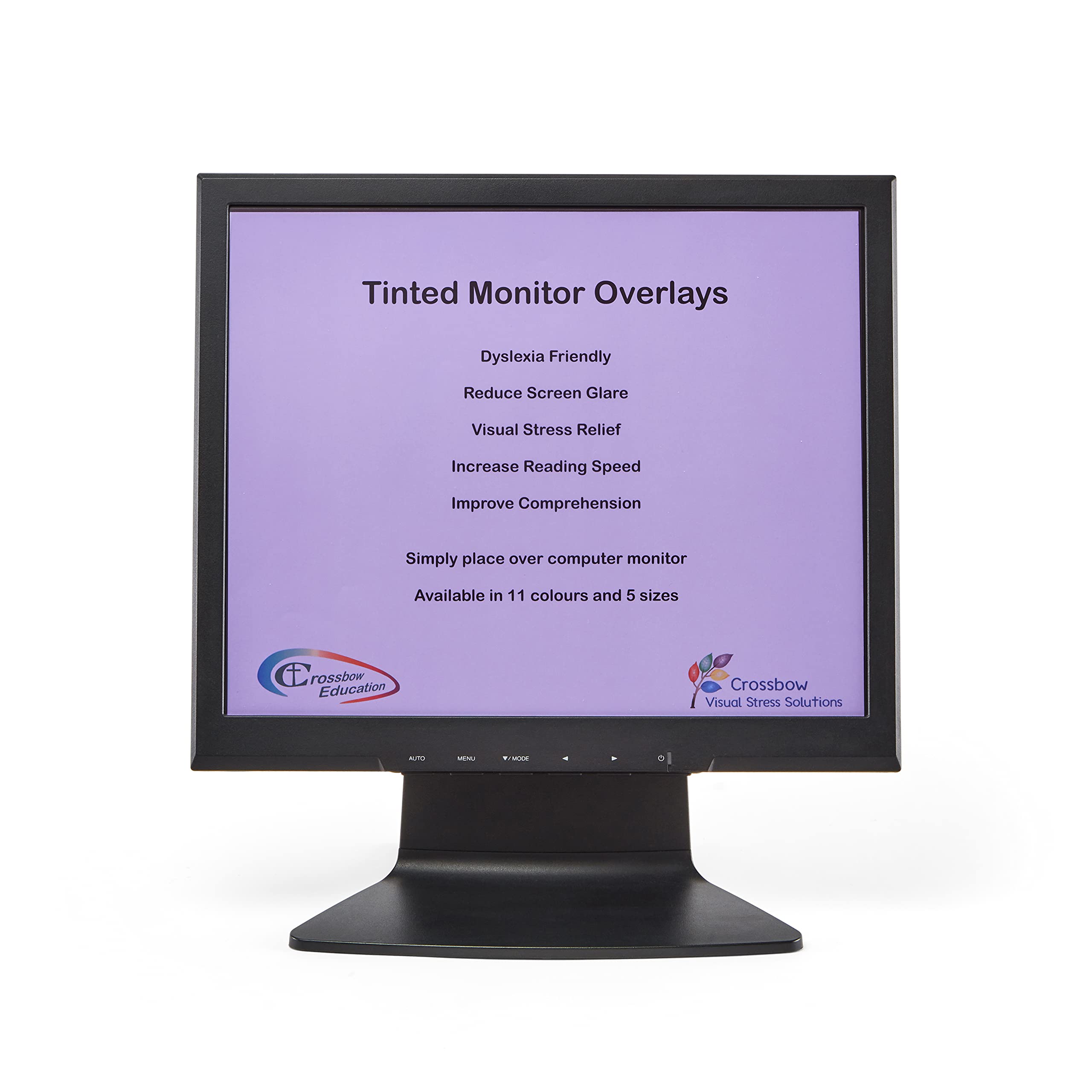 Crossbow Education: Monitor Overlay 19inch - Purple โ image 1