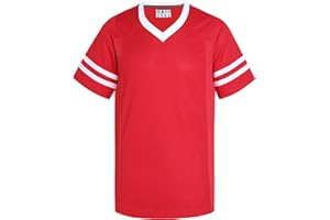 Pullonsy American Football Jerseys for Men Unisex Replica Plain Workout Sport Game Shirts Casual Outwear