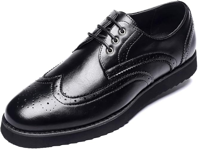 Men‘s Dress Shoes Geniune Leather Classic Formal Oxford for Men Loafer