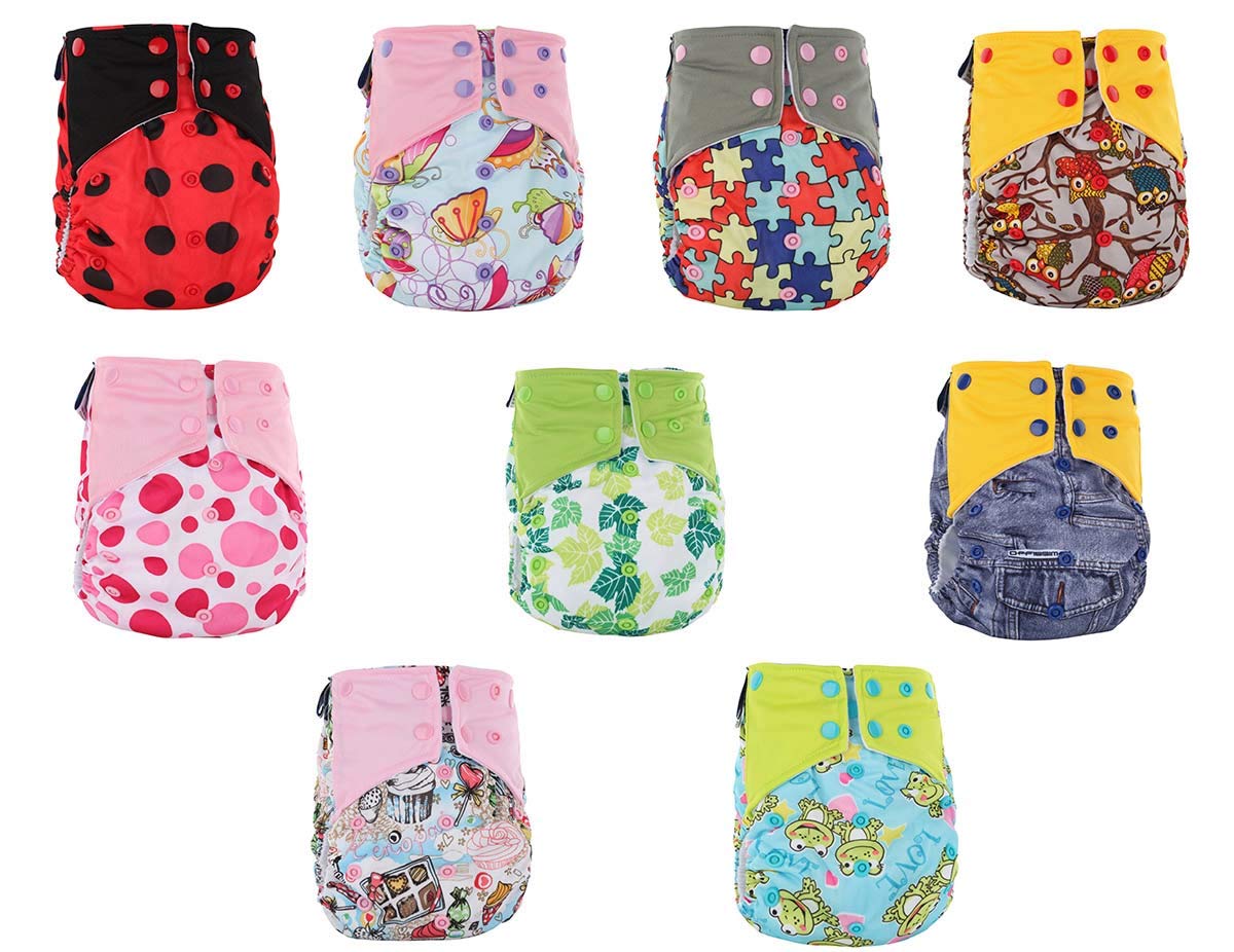 Happy Cherry Couche Lavable Enfant Bébé Fille Garçon Imperméable pour 0