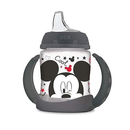 NUK Disney Learner Cup with Silicone Spout, Mickey Mouse, 5-Ounce
