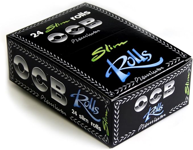 OCB Premium Rolls - Caja con rollos de papel de fumar, 24 unidades: Amazon.es: Belleza