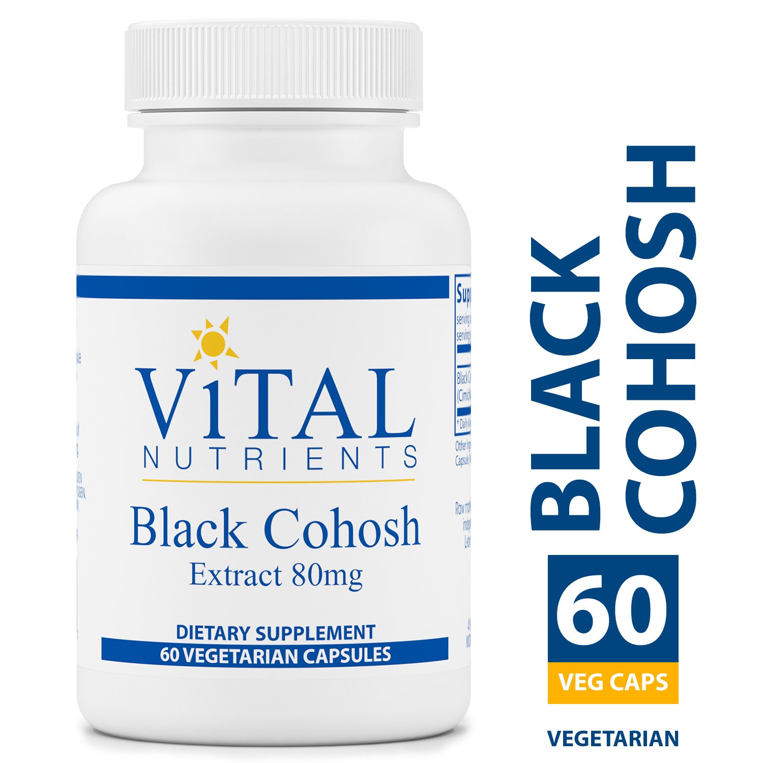 Vital Nutrients Black Cohosh Extract 80 mg Menopause