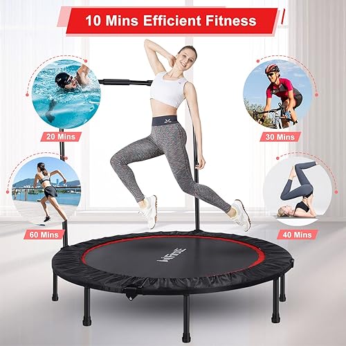 Bounce Indoor Trampoline Fitness Rebounder Trampoline Adult 50