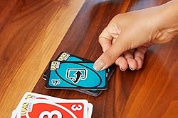 Mattel Games UNO FLIP! Family Card Game, with 112