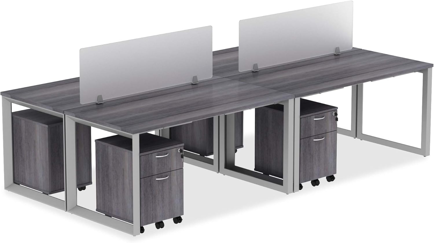 Lorell Relevance Pedestal, Mahogany Laminate: Home & Kitchen