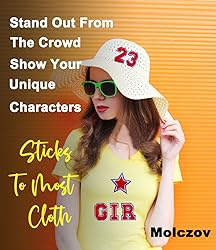 Iron on Letter T Chenille Patches for Backpacks, 2