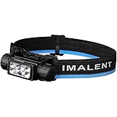 IMALENT HT70 Headlamp 3500 Lumens, USB C Rechargeable Super Bright Headlight with Red Light for Camping, Hiking, Running, Work, Emergency