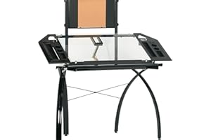 SD STUDIO DESIGNS Studio Designs Futura Tower in Black with Clear Glass