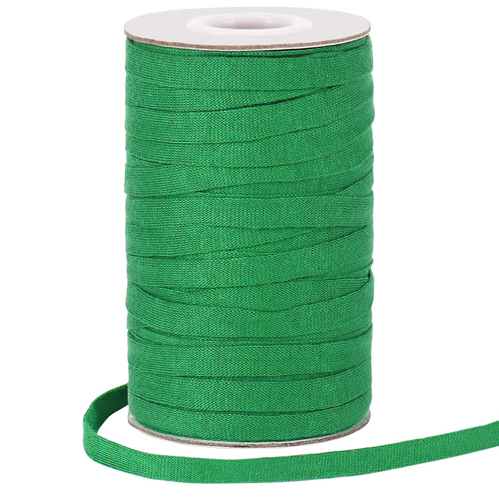 Shintop Garden Twine, Biodegradable Cotton Stretchy Soft Green Wire Tree Tie for Gardening Climbing Plants Support(8mm,50M)