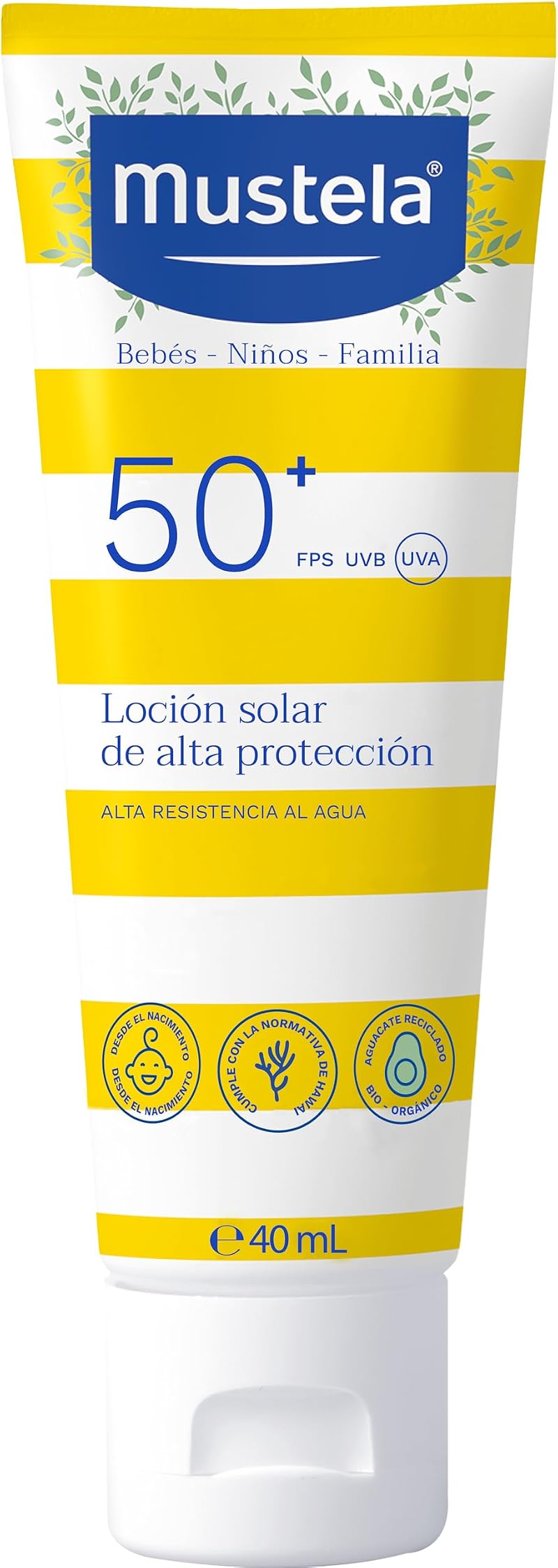 Mustela Very High Sun Protection Spray SPF 50+ 40ml Baby Child Adult