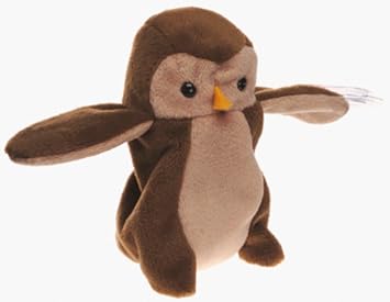 hoot the owl beanie baby