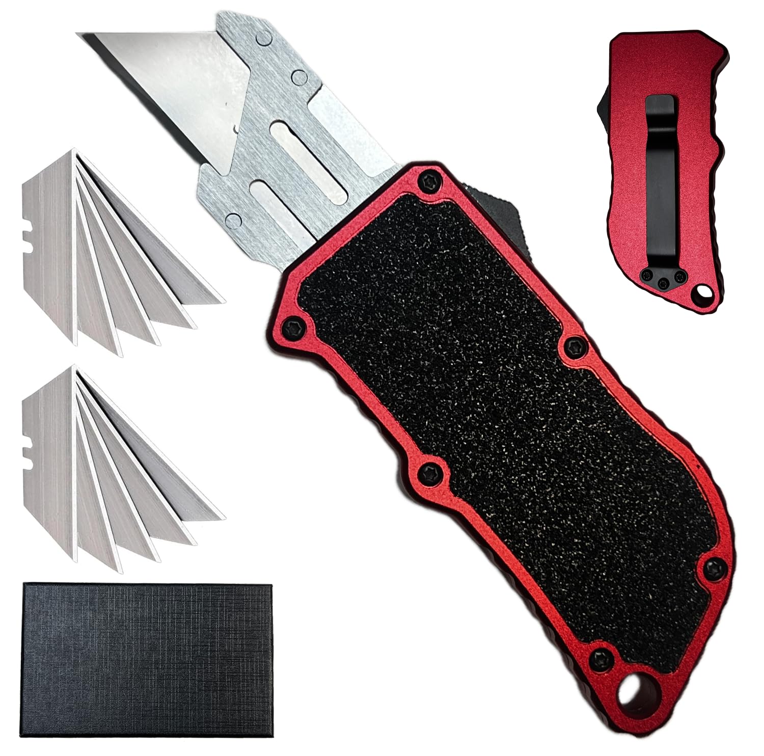 Aviation aluminum utility knife, EDC automatic