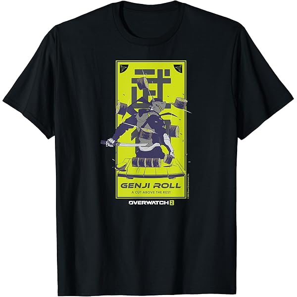 Amazon.com: Overwatch 2 Kiriko Red Ninja Icon Logo T-Shirt