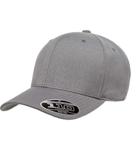 Flexfit 110 Cool & Dry Athletic Cap Hat, White, One Size at Amazon