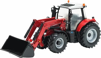 Britains Massey Ferguson 6616 Tractor with Front Loader 1:32 Farm Toy
