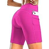 Women's 4D Padded Bike Shorts 5"/7" Riding Underwear Cycling Bicycle Road Biking Cycle Shorts for Women Zipper Pockets