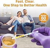 One Step 10 x Home Urine Diabetes Tests Ketones Glucose Strips view 5