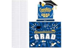 Graduation Money Box - 2026 DIY Paper with 50 Bags - Cash Box Money Organizer for Cash | for Kids Adults Graduates Teen High 