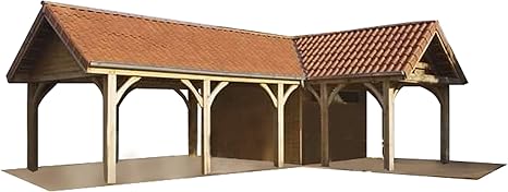 Carport Plans Diy Outdoor Canopy Car Shelter Gazebo Garage 12 X20
