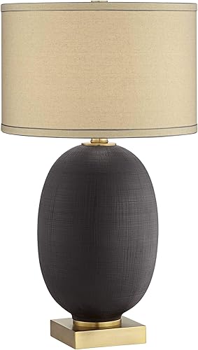 Pacific Coast Lighting 65e58 Hilo Black 1 Light 100w Table Lamp Amazon Com