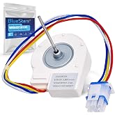 BlueStars Ultra Durable WR60X10185 Evaporator Fan Motor for G.E Hotpoint | Compatible with GE Hotpoint Refrigerators - Replaces WR23X10353 WR23X10355 WR23X10364 PS1019114 AP3875639 WR60X10043 1170107