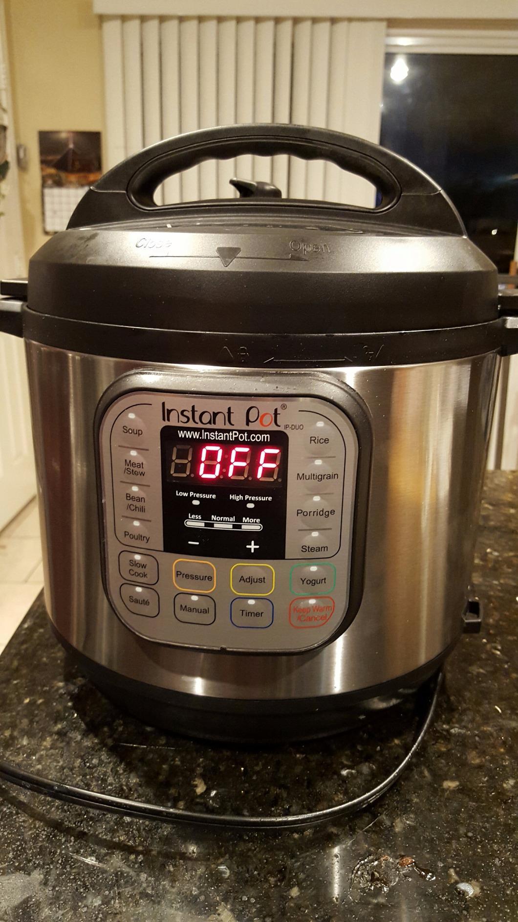 Instant Pot Duo 7-in-1 Electric Pressure Cooker photo review