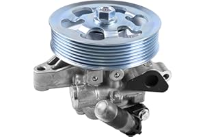 PEXULYS 21-5456 Power Steering Pump with Pulley, For Honda Civic DX/DX-G/EX/EX-L/LX/GX 1.8L 2006-2011, Replace OE: 55-5822, 56110-RNA-A01, 36-215668