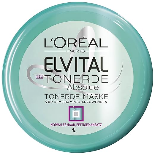 L'Oréal Paris Elvital Tonerde Pre-Shampoo-Kur, 3er Pack (3 x 150 ml)
