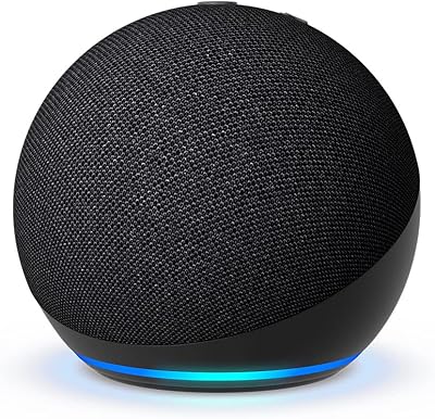 Zertifiziert und generalüberholt Echo Dot (5. Generation, 2022) | Smarter Bluetooth Lautsprecher mit Alexa | Anthrazit