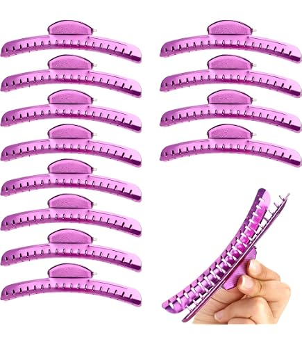 Amazon.com: Vintage of Metal Finger Wave Hair Clips Clamps 