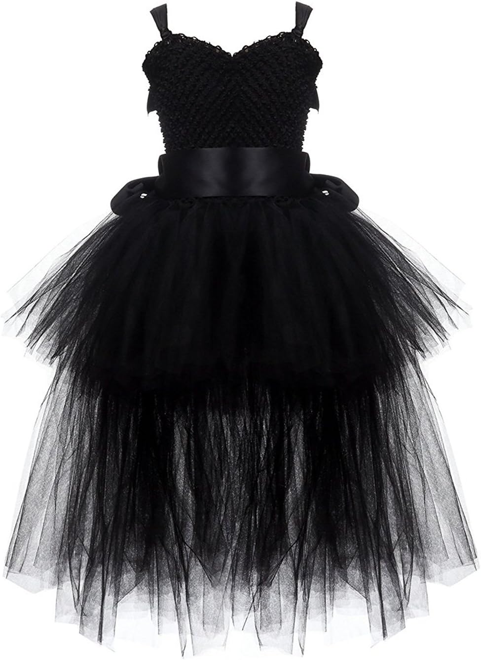 Rizoo Little Girls Cute High Low Layered Tutu Summer Dresses Birthday Party Special Occasion Dress up