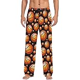 Ollabaky Pjs Men's Pajama Pants Separate Bottoms Men Long Sleep Pants Lounge Pants with Pockets