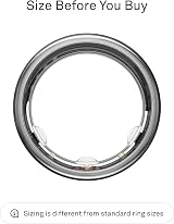 Oura Gen3 Horizon Smart Ring Size 11 Brushed Titanium Sleep Heart Rate view 2