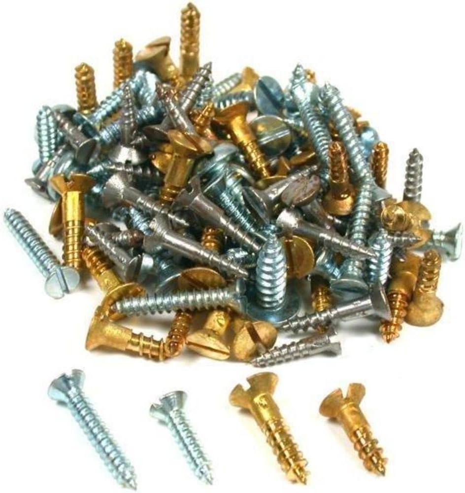 100 Clock Wood Screws Clockmaker Supplies