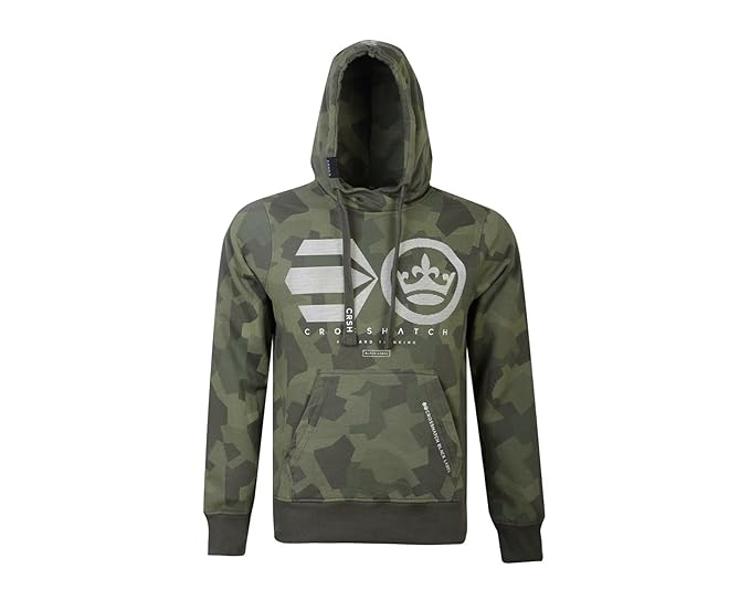 crosshatch camo hoodie