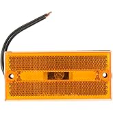 Peterson Manufacturing V132A Amber Rectangular Clearance/Side Marker Light