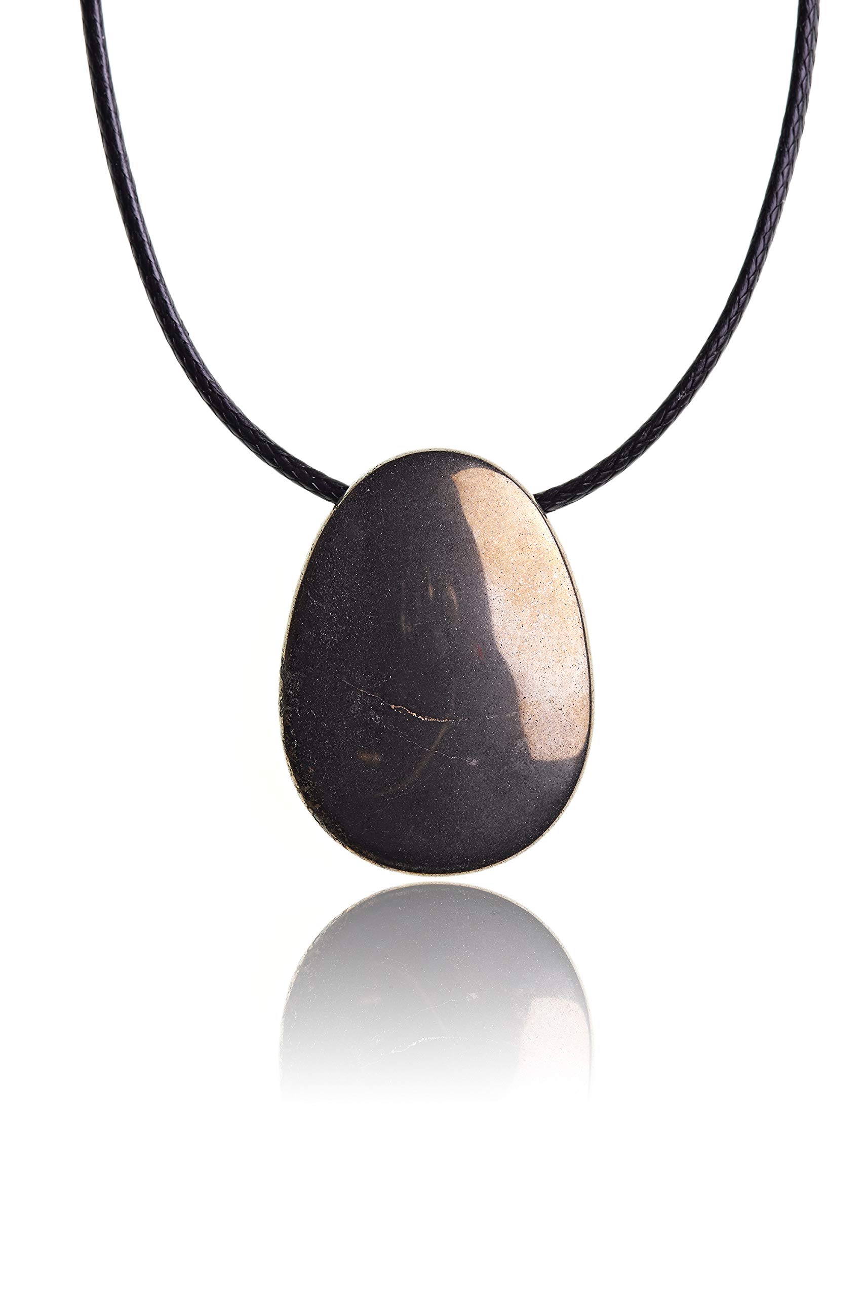 Raw & Noble Drop Pendant Tumbled Stone Chain